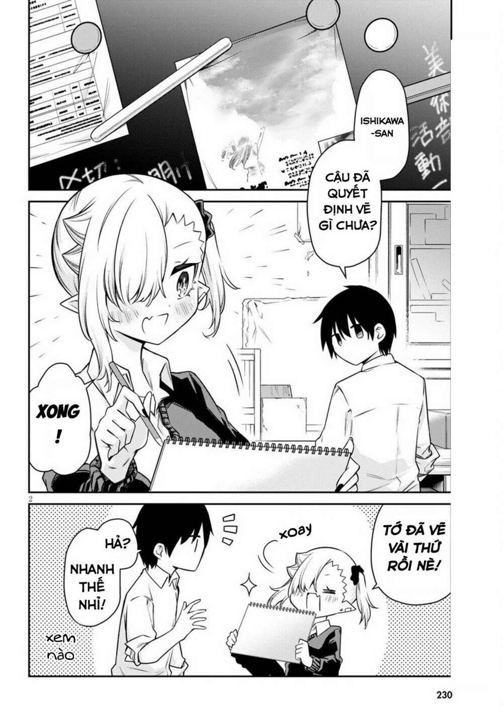 vampire-chan can't suck properly chapter 12 - Trang 2