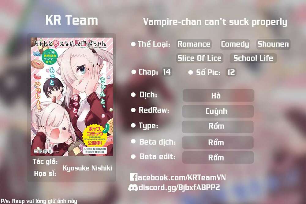 vampire-chan can't suck properly chapter 14 - Trang 2