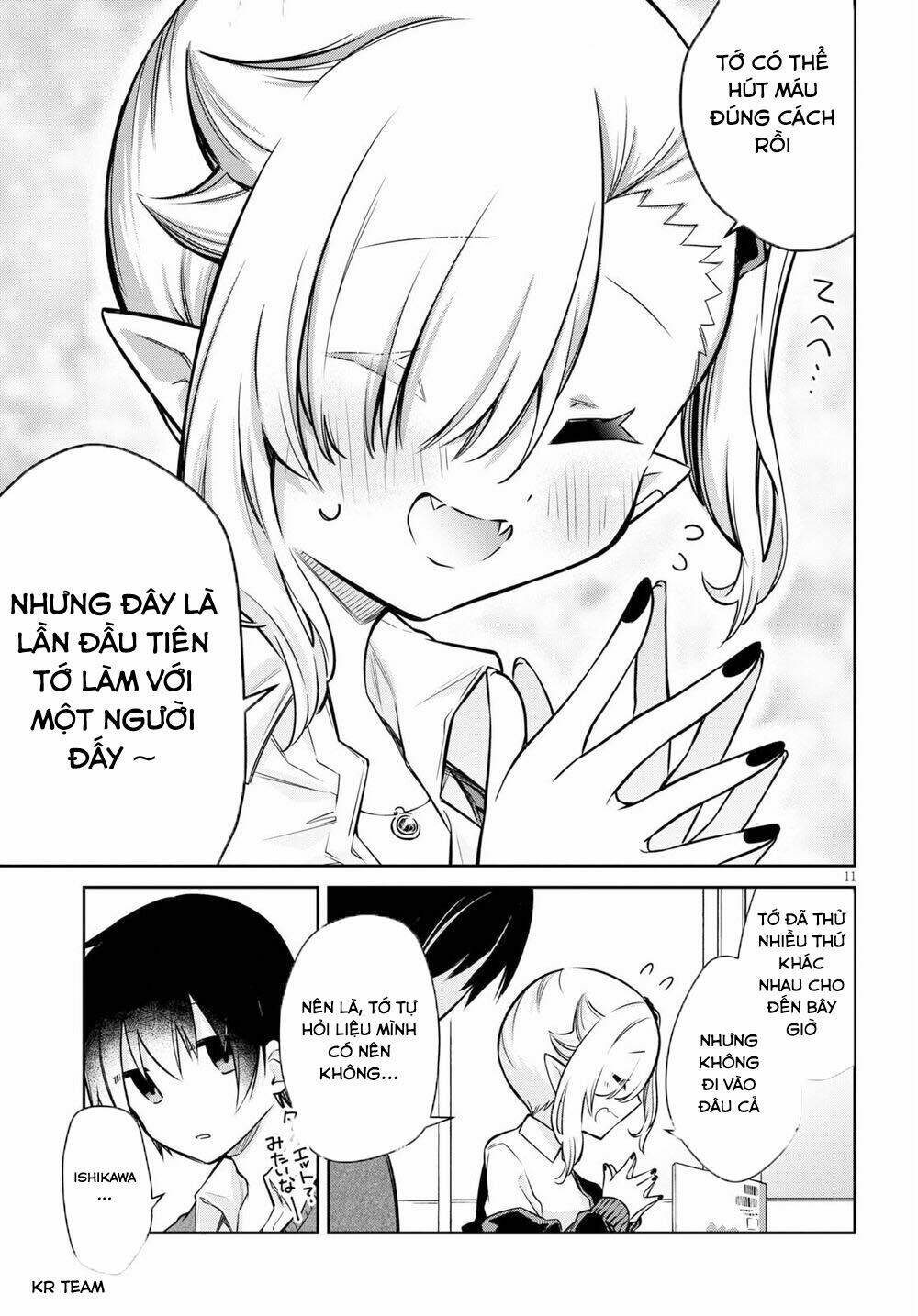 vampire-chan can't suck properly chapter 2 - Trang 2