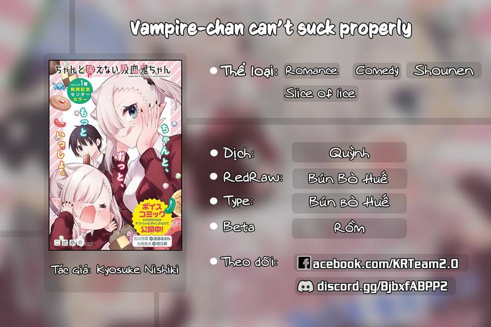 vampire-chan can't suck properly chapter 21 - Next chương 22