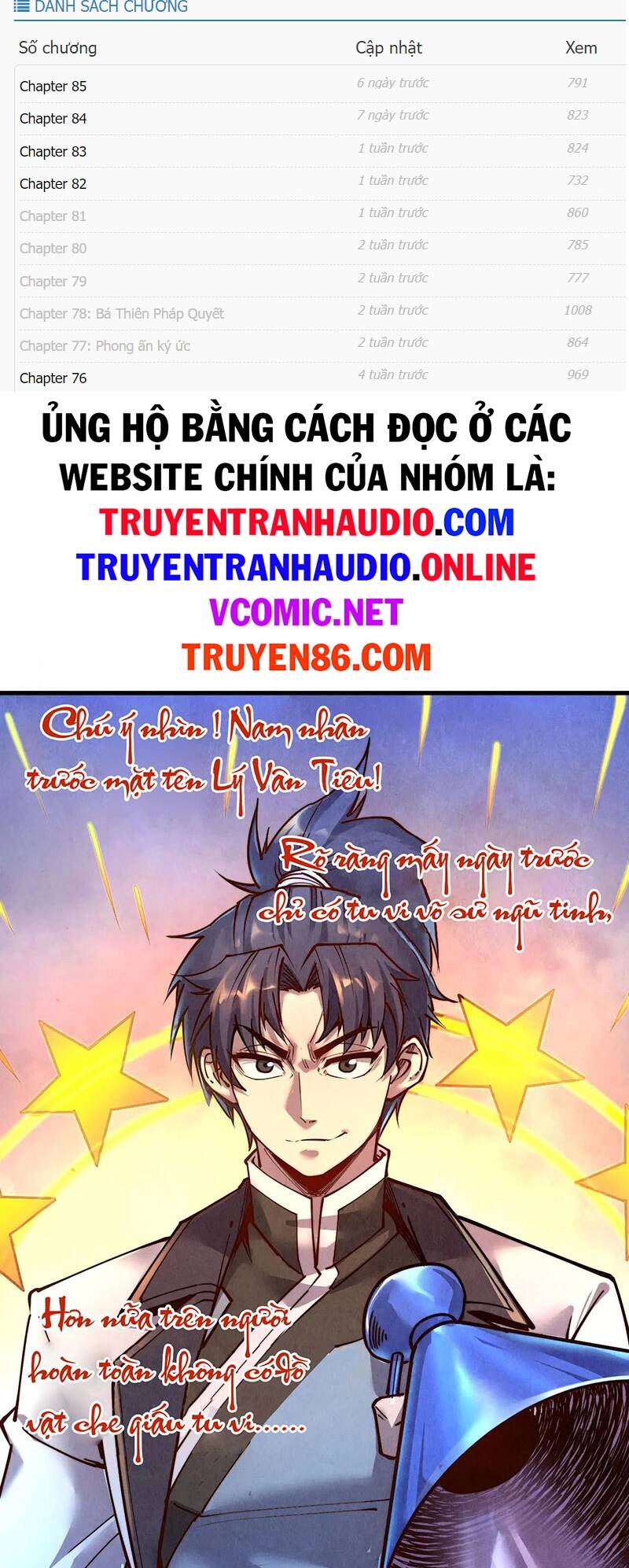 vạn cổ chí tôn chapter 146 - Trang 2