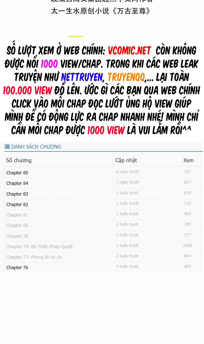 vạn cổ chí tôn chapter 172 - Trang 2