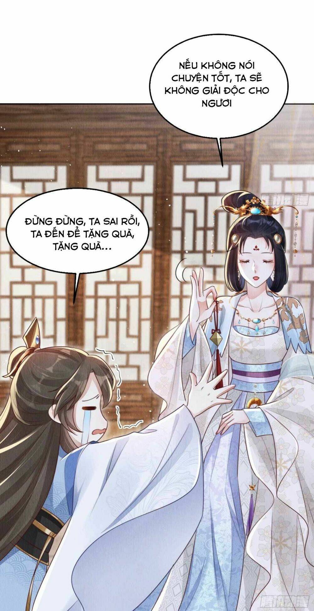 vì ta trăm hoa cũng phải úa tàn chapter 8 - Trang 2