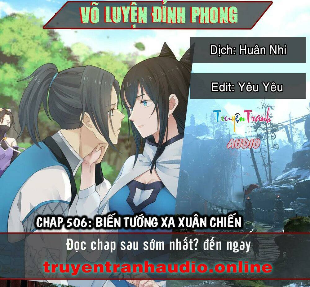 võ luyện đỉnh phong chapter 506 : Ếch ngồi đáy giếng - Next chapter 507 : xuân phong tế vũ