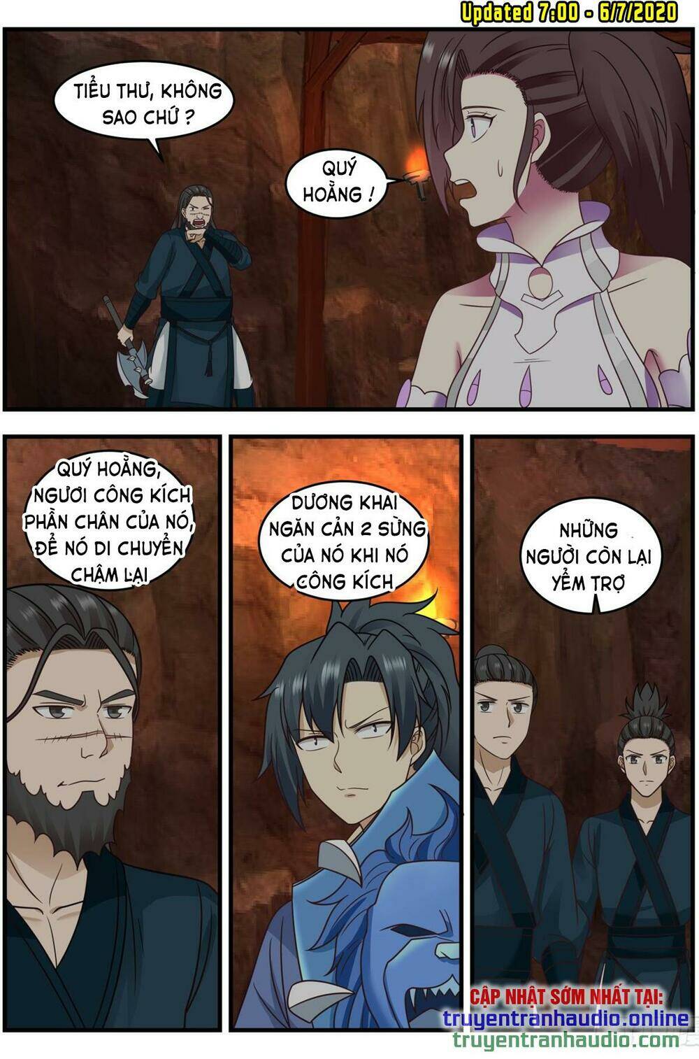 võ luyện đỉnh phong Chapter 598 - Trang 2