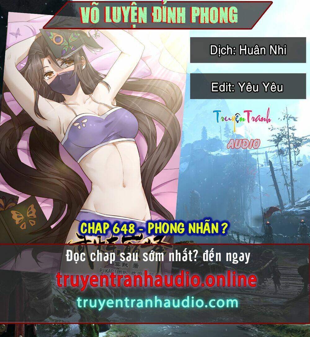 võ luyện đỉnh phong Chapter 648 - Trang 2