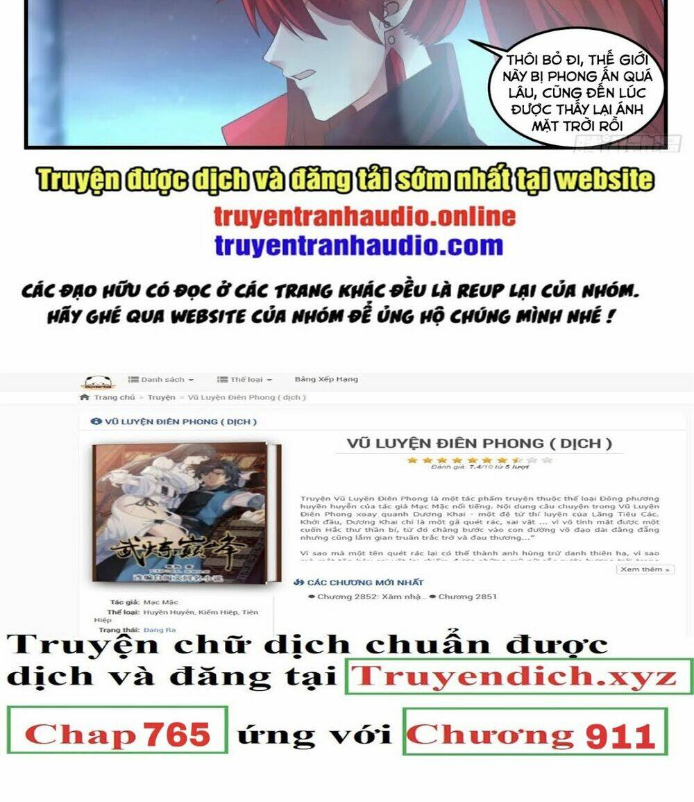 võ luyện đỉnh phong Chapter 765 - Trang 2