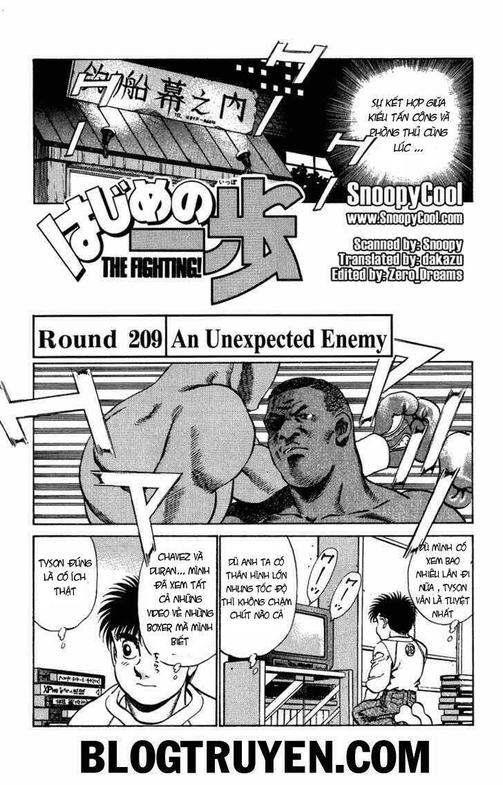 võ sĩ quyền anh ippo chapter 209 - Trang 2