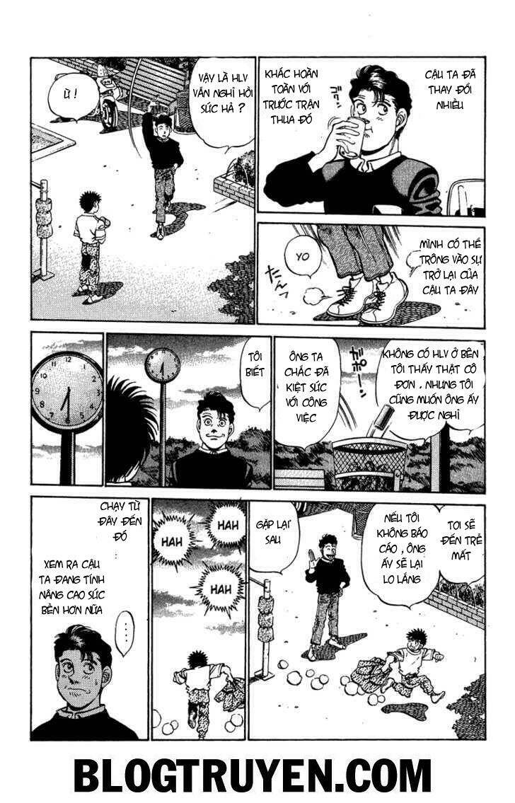 võ sĩ quyền anh ippo chapter 209 - Trang 2