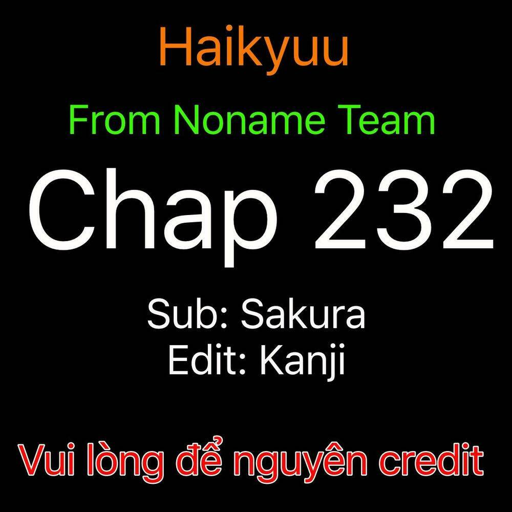 vua bóng chuyền chapter 232: -236 - Trang 2