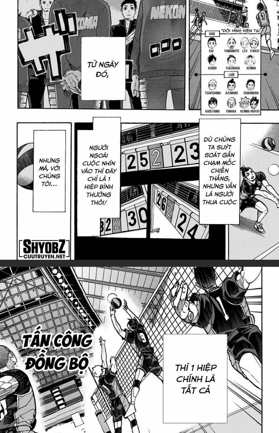 vua bóng chuyền chapter 304 - Trang 2