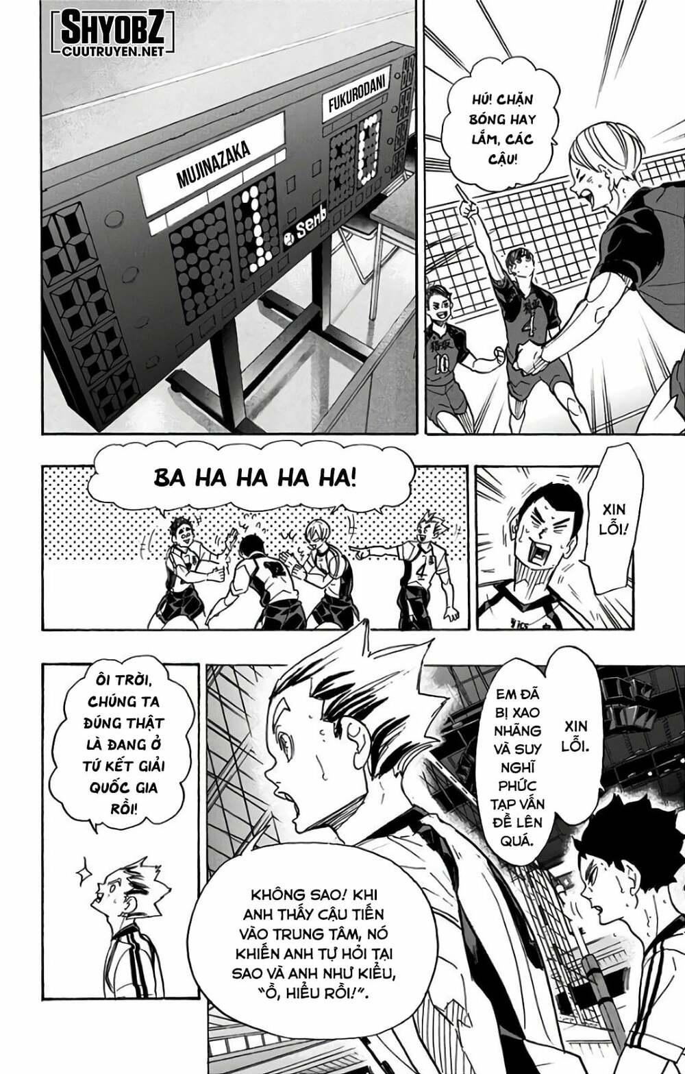 vua bóng chuyền chapter 328 - Trang 2