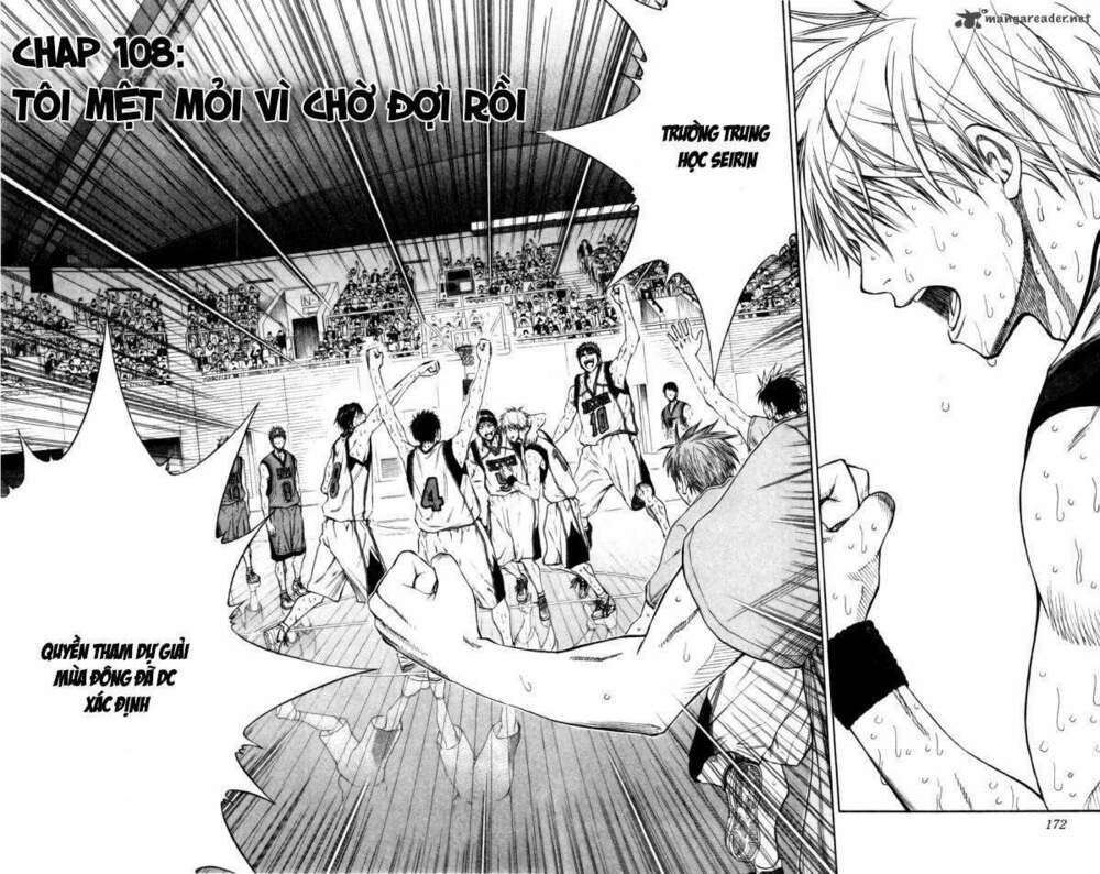 Vua Bóng Rổ Kuroko Chapter 108 - Trang 2