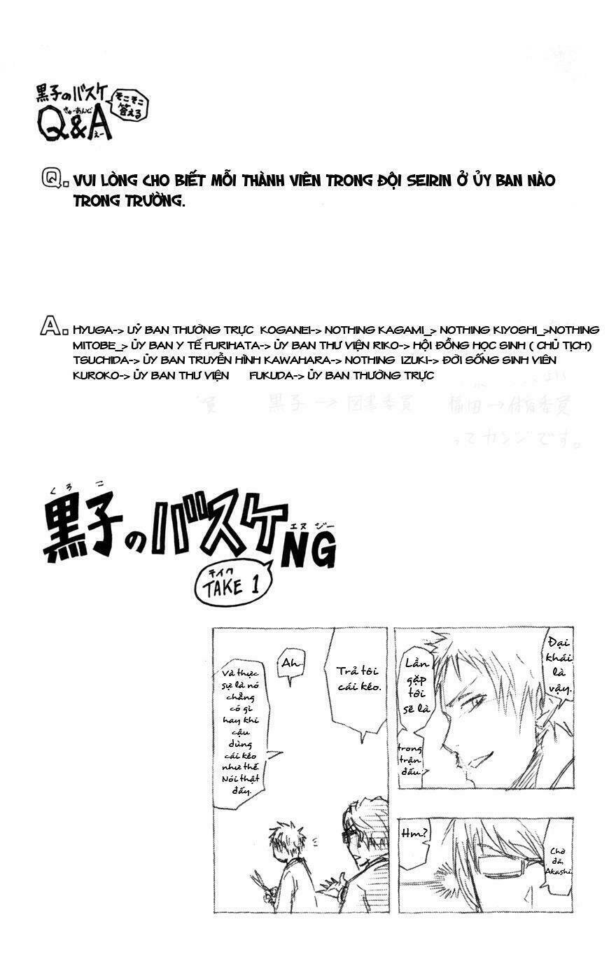 Vua Bóng Rổ Kuroko Chapter 114 - Trang 2