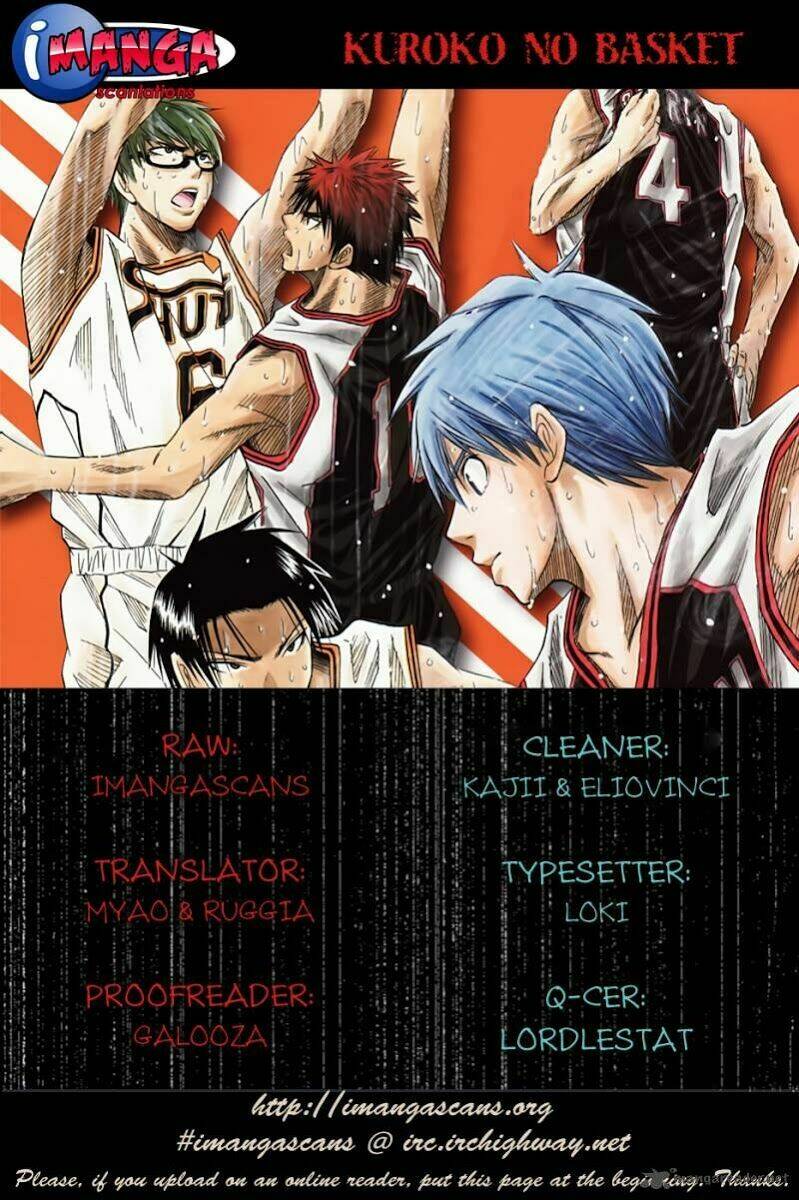 Vua Bóng Rổ Kuroko Chapter 130 - Trang 2