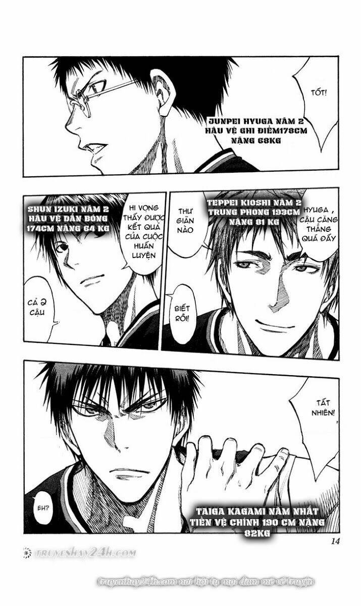 Vua Bóng Rổ Kuroko Chapter 145 - Trang 2