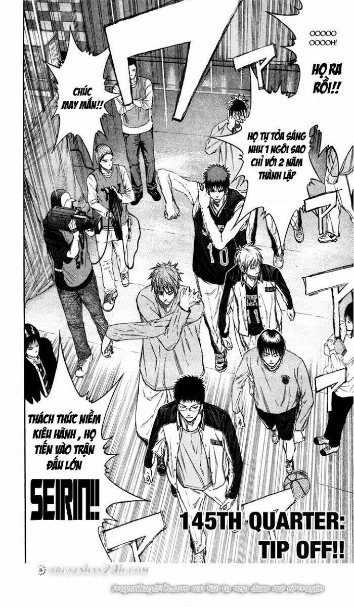 Vua Bóng Rổ Kuroko Chapter 145 - Trang 2