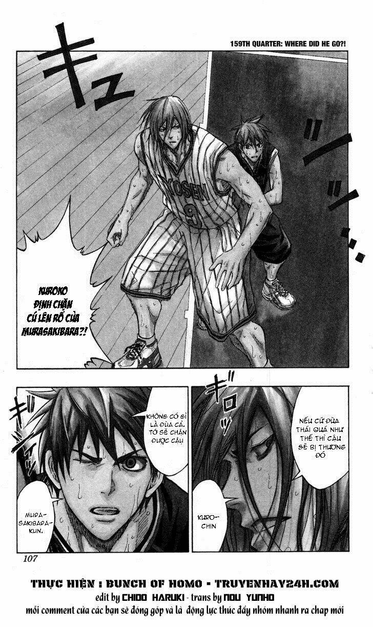 Vua Bóng Rổ Kuroko Chapter 159 - Trang 2