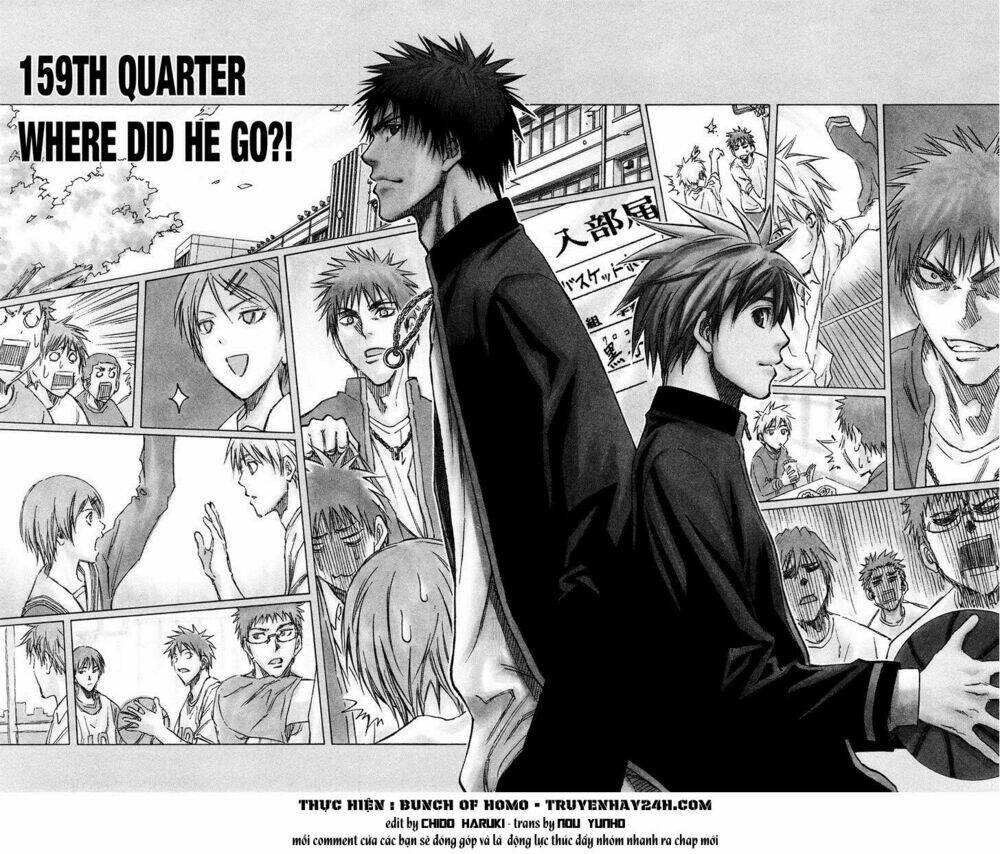 Vua Bóng Rổ Kuroko Chapter 159 - Trang 2