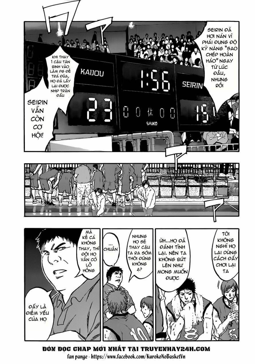 Vua Bóng Rổ Kuroko Chapter 188 - Trang 2