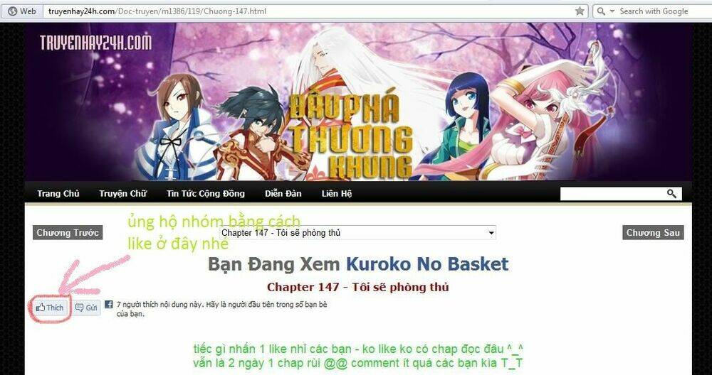 Vua Bóng Rổ Kuroko Chapter 191 - Trang 2