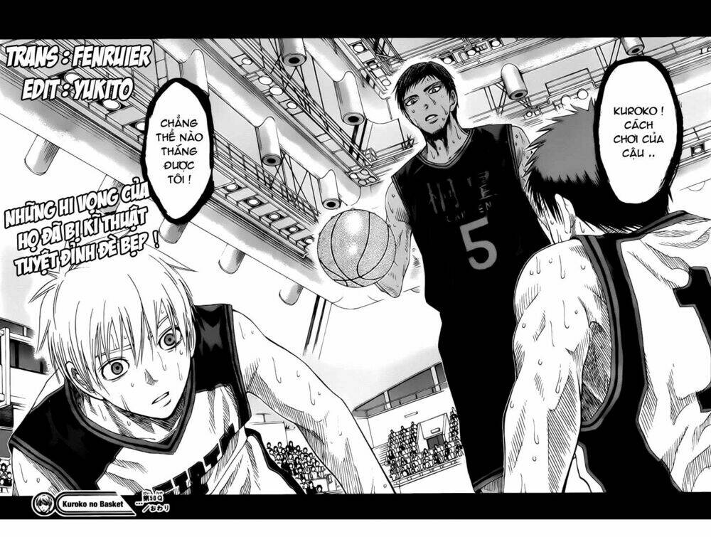 Vua Bóng Rổ Kuroko Chapter 50 - Trang 2