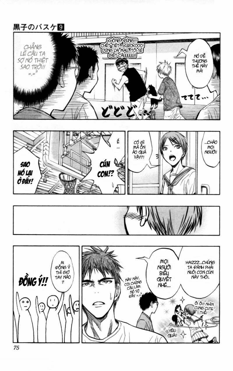 Vua Bóng Rổ Kuroko Chapter 74 - Trang 2