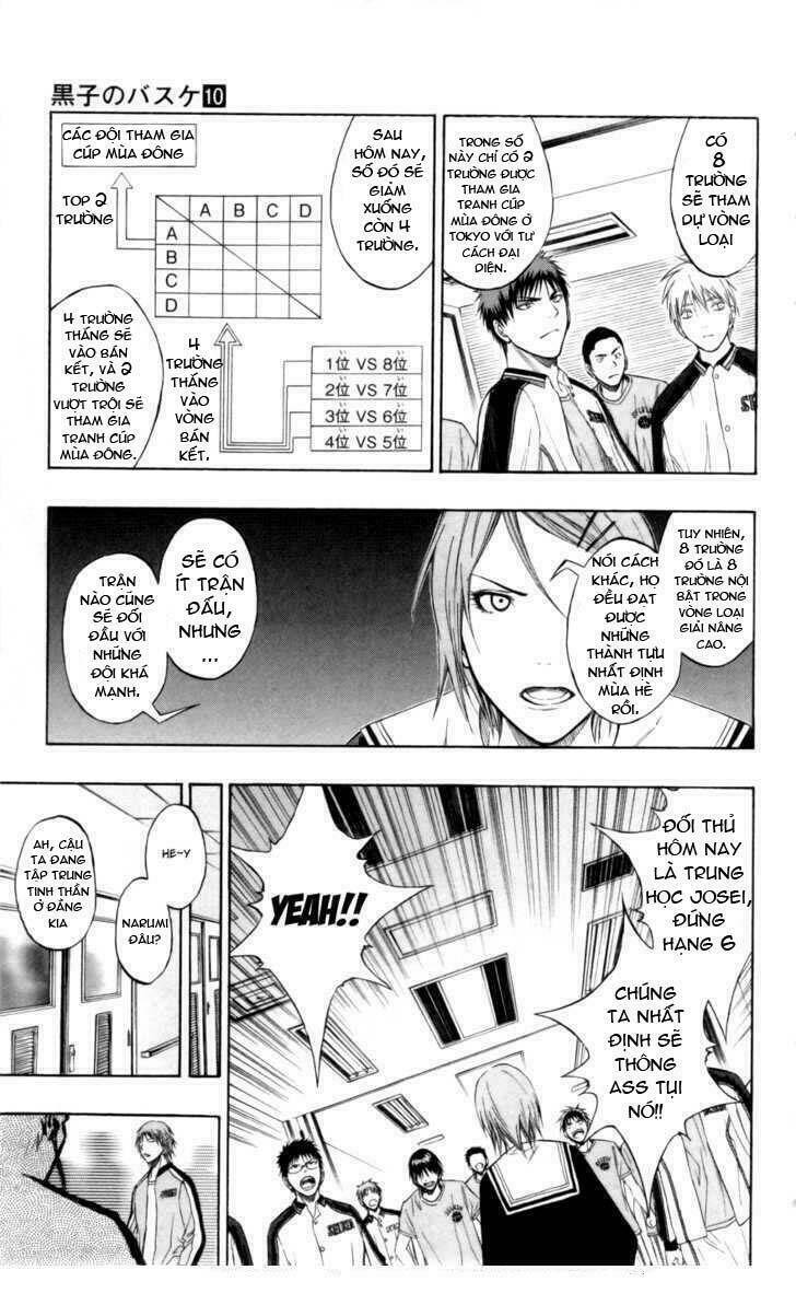 Vua Bóng Rổ Kuroko Chapter 81 - Trang 2