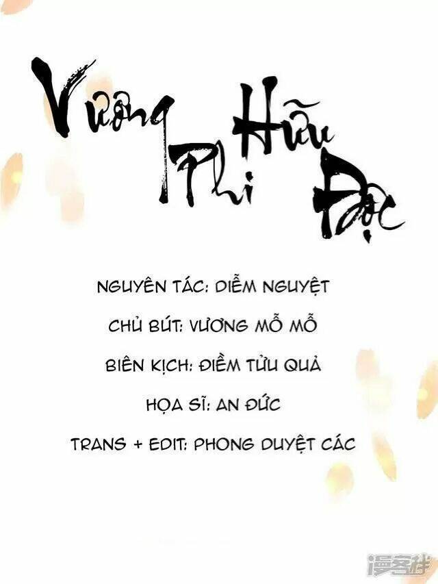 vương phi có độc! chapter 11 - Trang 2