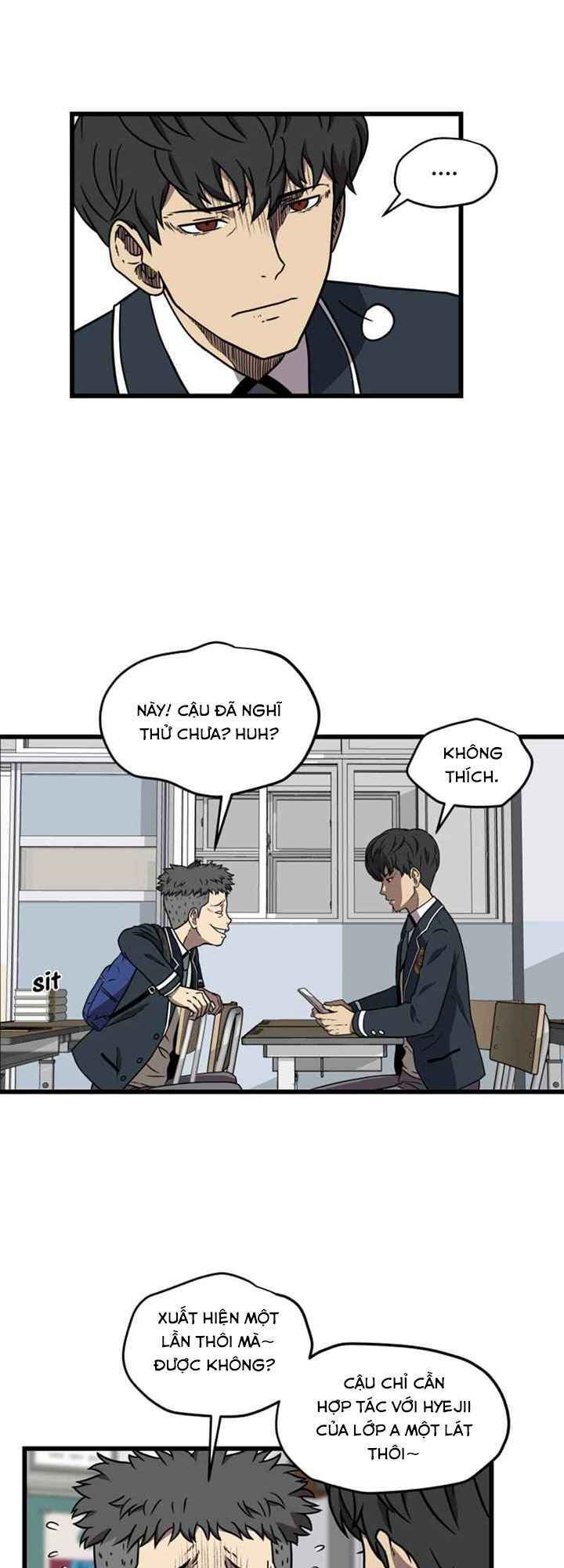 vượt qua kẻ mạnh chapter 1 - Trang 2