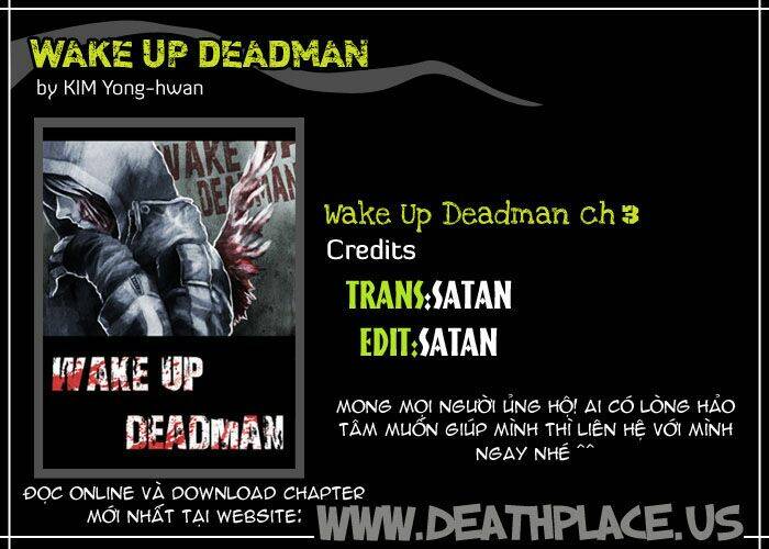 Wake Up Deadman Chapter 3 - Trang 2