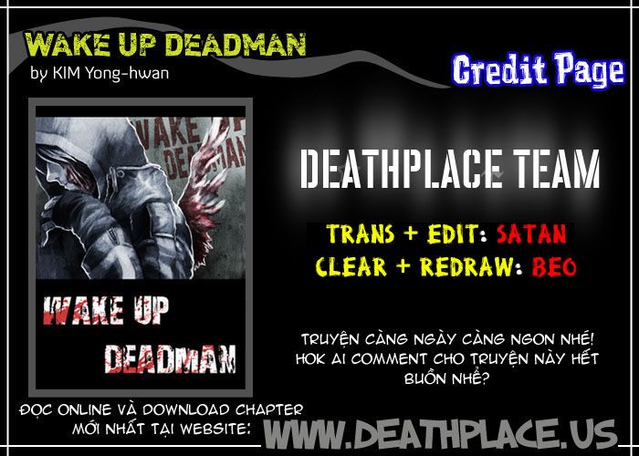 Wake Up Deadman Chapter 7 - Next Chapter 8