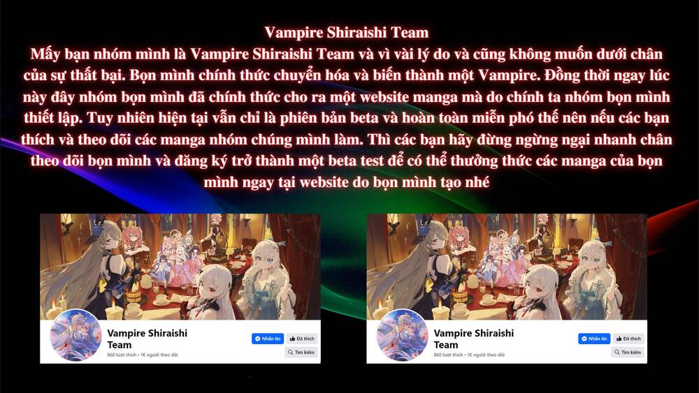 wanwan monogatari: kanemochi no inu ni shite to wa itta ga, fenrir ni shiro to wa itte nee! chapter 12.1: chắp cánh ước mơ vampire shiraishi team - Next chương 12.2