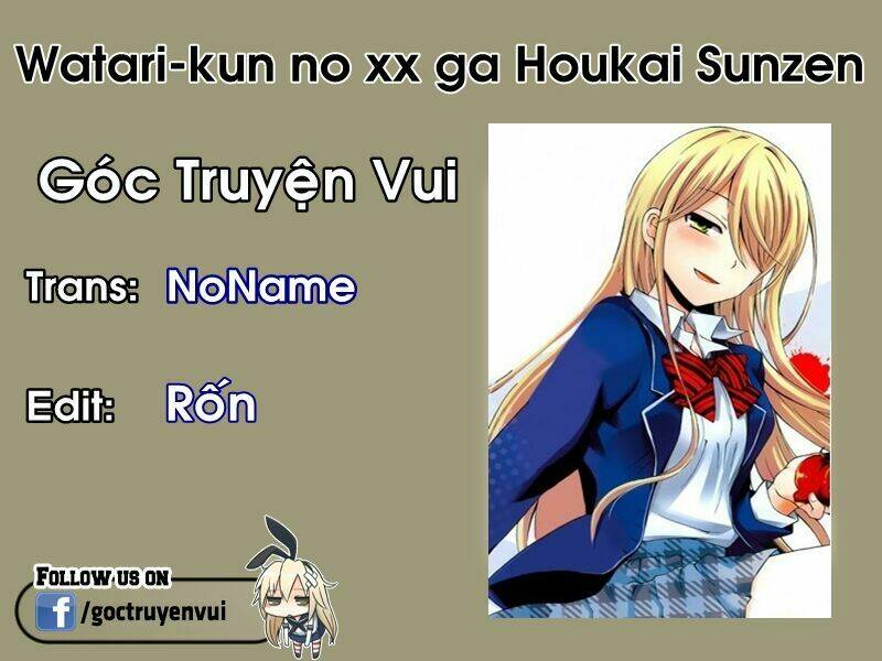 watari-kun no xx ga houkai sunzen chapter 3 - Trang 2