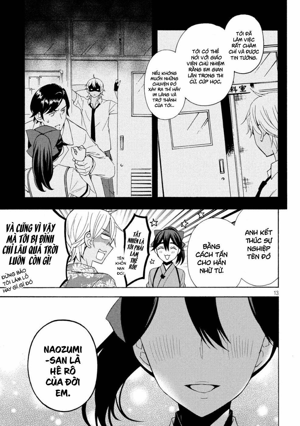 watari-kun no xx ga houkai sunzen chapter 49 - Trang 2