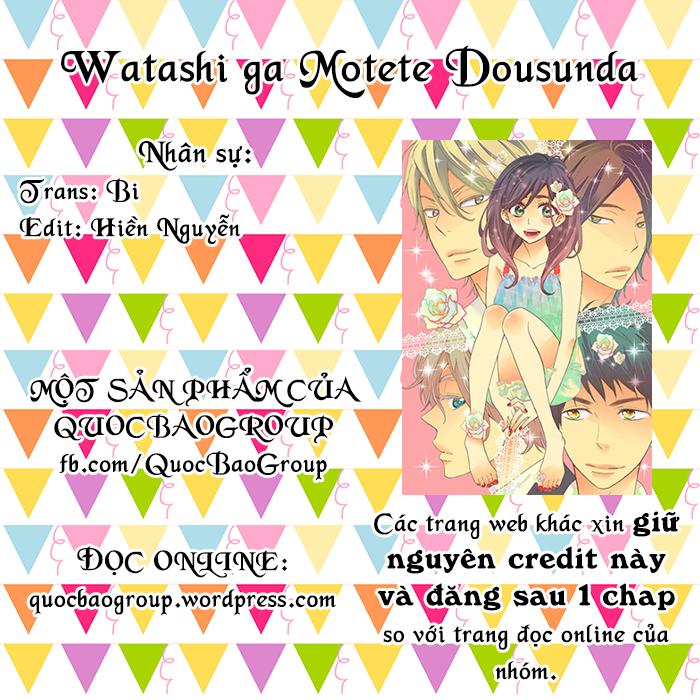 Watashi Ga Motete Dousunda Chapter 14 - Trang 3