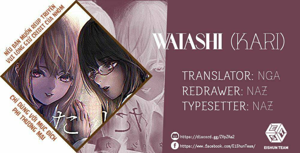 Watashi (Kari) Chapter 22 - Next Chapter 23