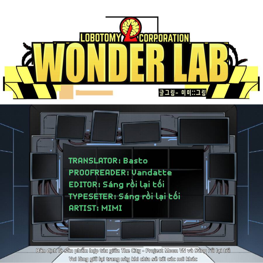 wonder lab (lobotomy corporation comics) chương 1 - Next chương 2