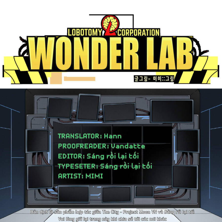 wonder lab (lobotomy corporation comics) chương 8 - Next chương 9