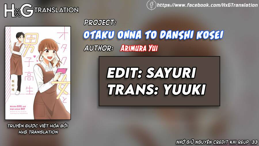 wotaku girl and high school boy chapter 11 - Trang 2