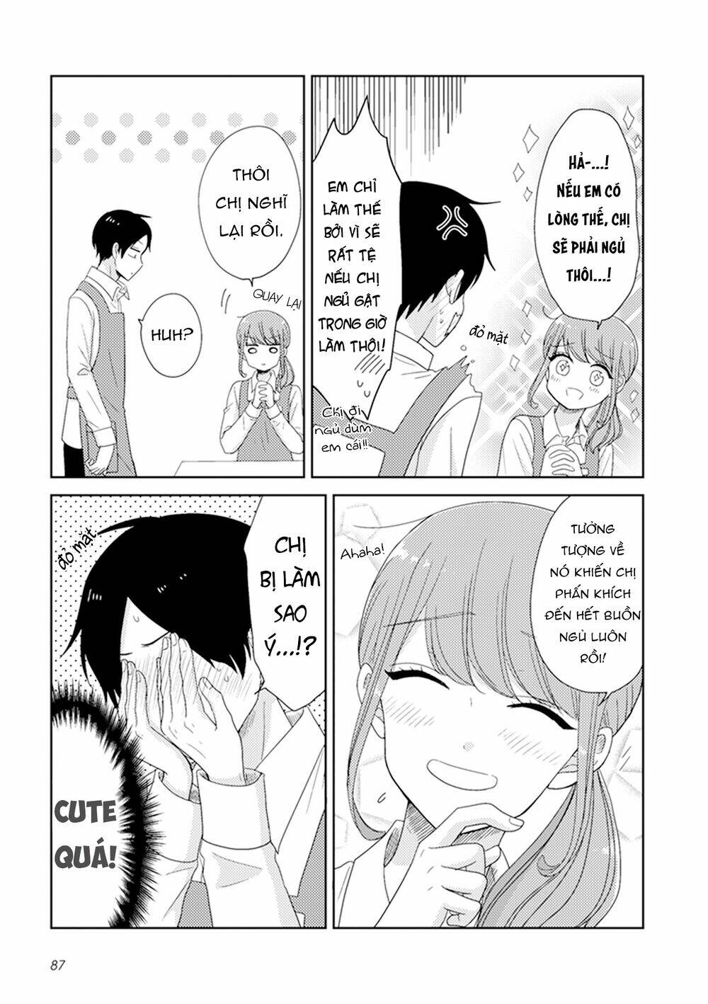 wotaku girl and high school boy chapter 22 - Trang 2