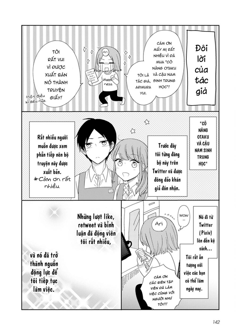 wotaku girl and high school boy chapter 33 - Trang 2