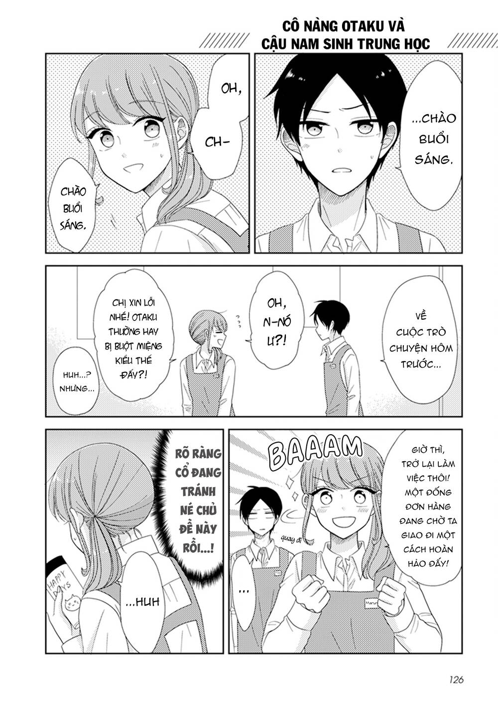 wotaku girl and high school boy chapter 33 - Trang 2