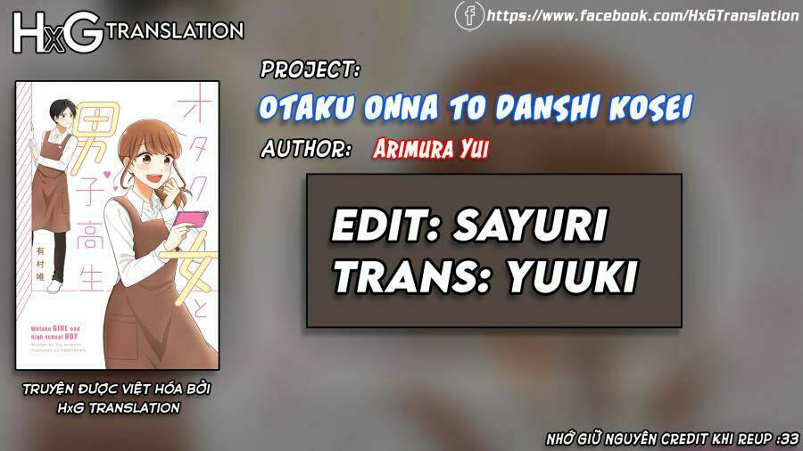 wotaku girl and high school boy chapter 8 - Trang 2