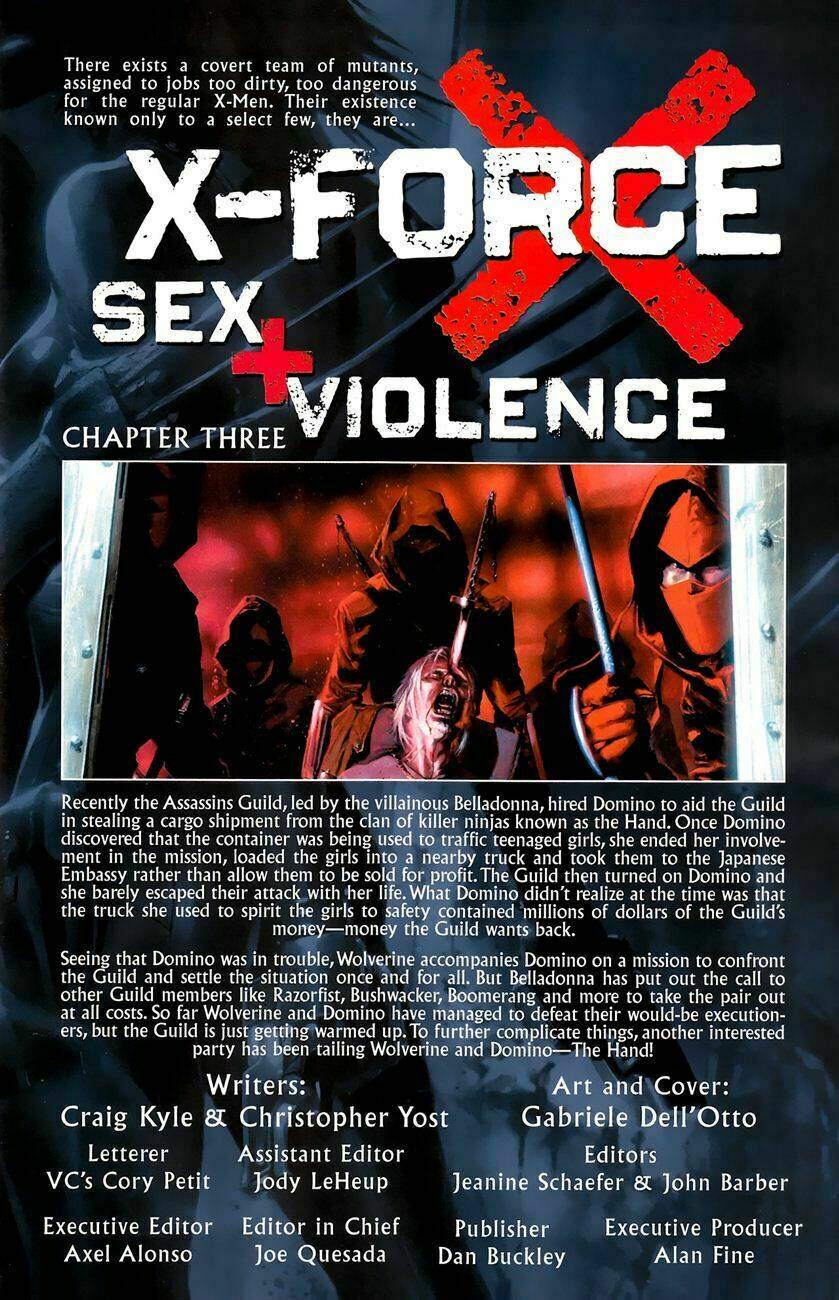 X-Force Sex And Violence Chapter 3 - Next 