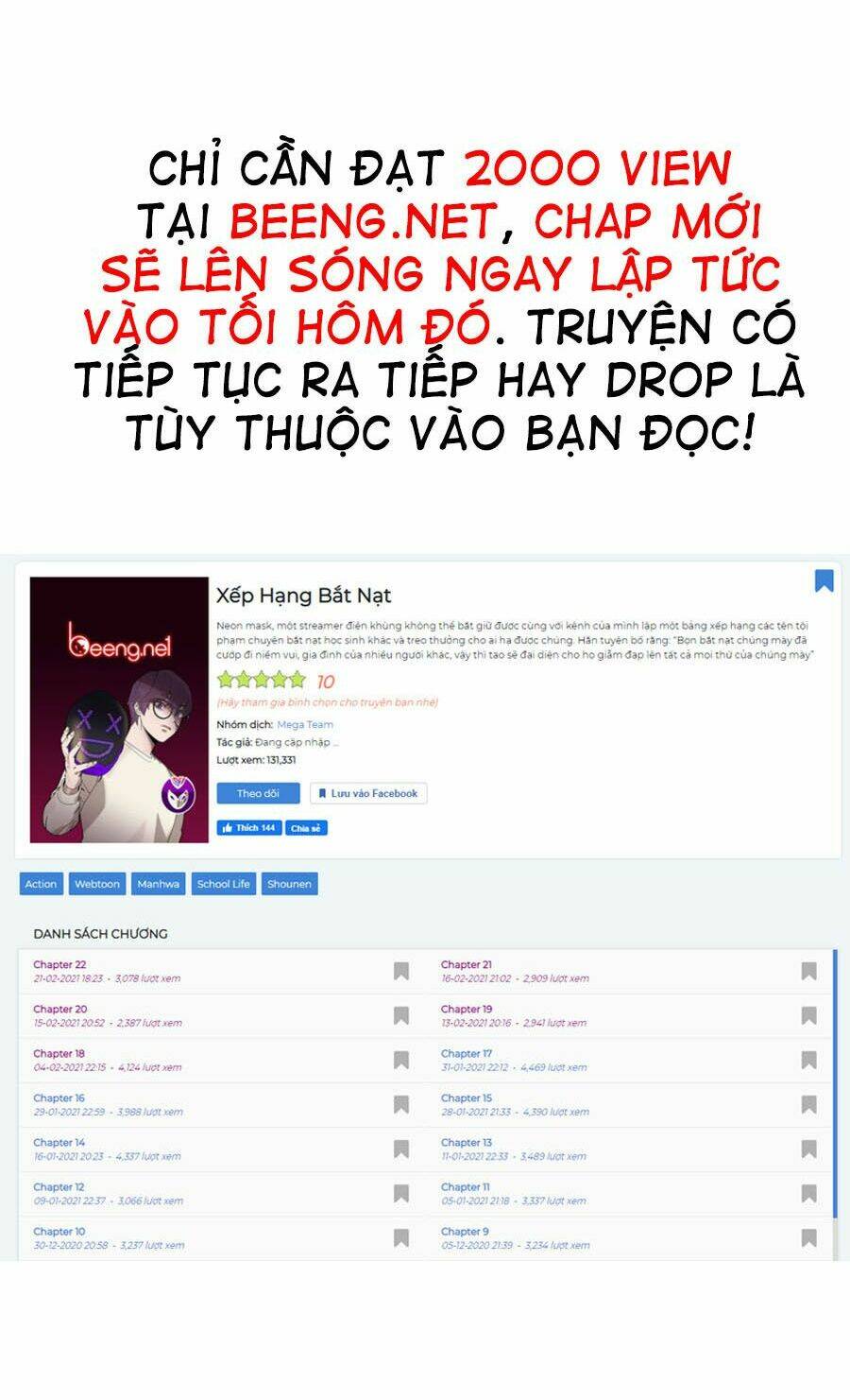 xếp hạng bắt nạt chapter 24 - Trang 2