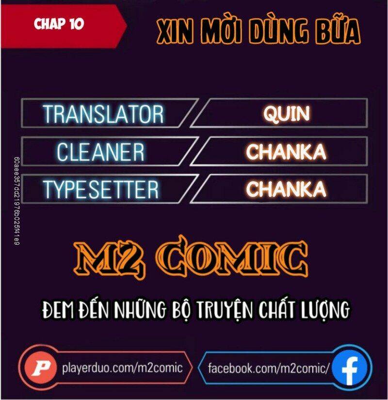 xin mời dùng bữa chapter 10 - Trang 2