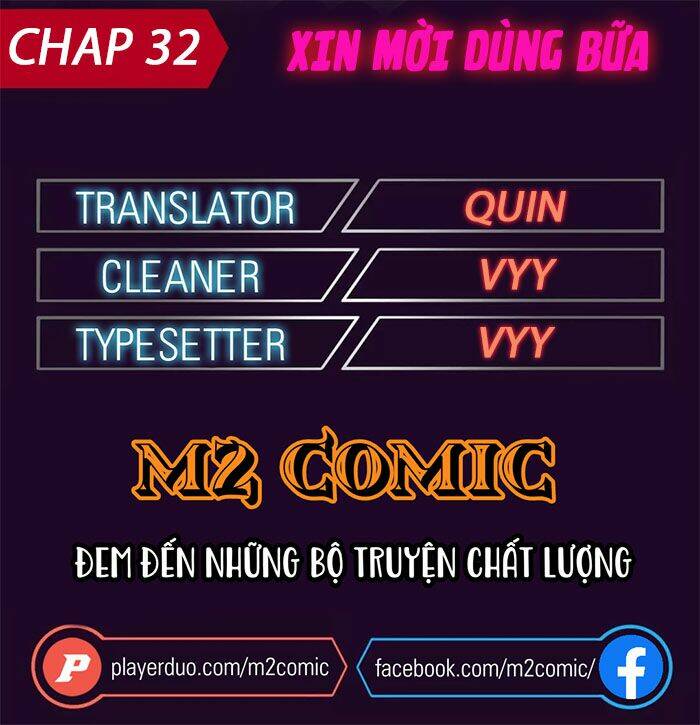 xin mời dùng bữa chapter 32 - Trang 2