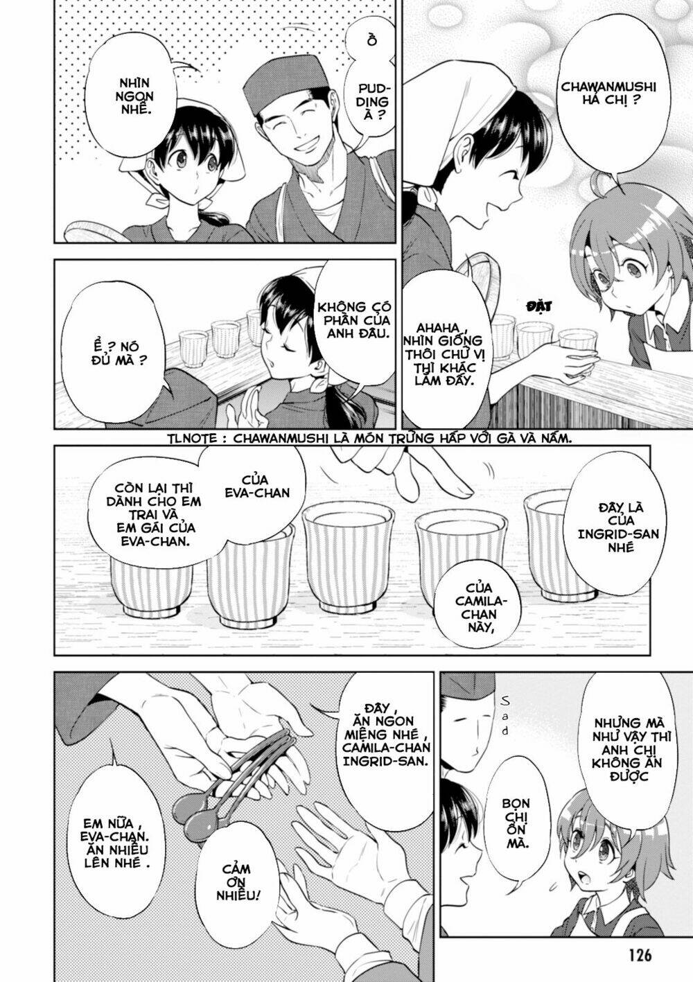 xuyên không tửu lầu chapter 25: bánh pudding tự làm đặc biệt của shinobu-chan - Next chapter 26: vị khách bất ngờ