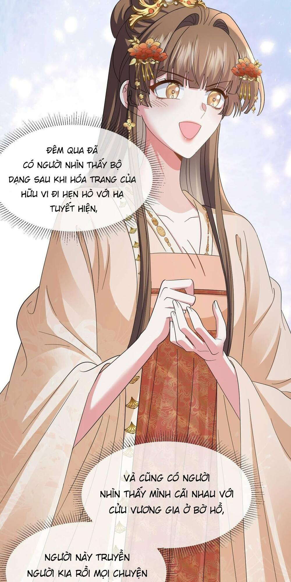 xuyên thành ác nữ bị nghe trộm tiếng lòng chapter 64 - Trang 2